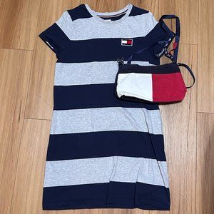 Tommy Hilfiger striped T-shirt dress